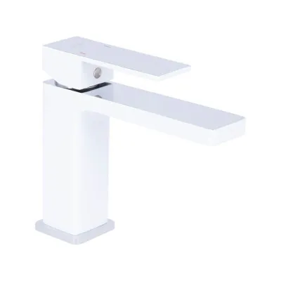 Змішувач для раковини Qtap Gemini Chrome/White (QTGEM270CRW45675)