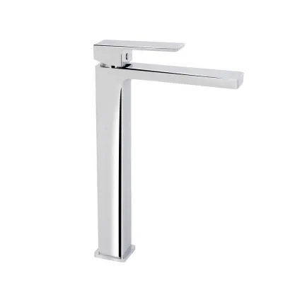 Змішувач для раковини Qtap Gemini високий Chrome (QTGEM269CRM45677)