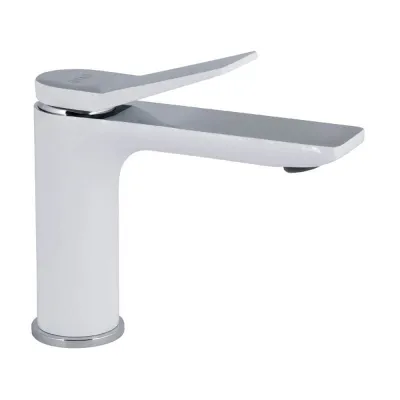 Смеситель для раковины Qtap Presto Chrome/White (QTPRE270CRW45576)