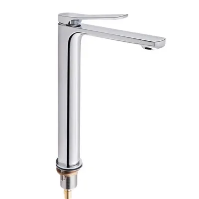 Смеситель для раковины Qtap Slavonice высокий Chrome (QTSLV10H42103C)