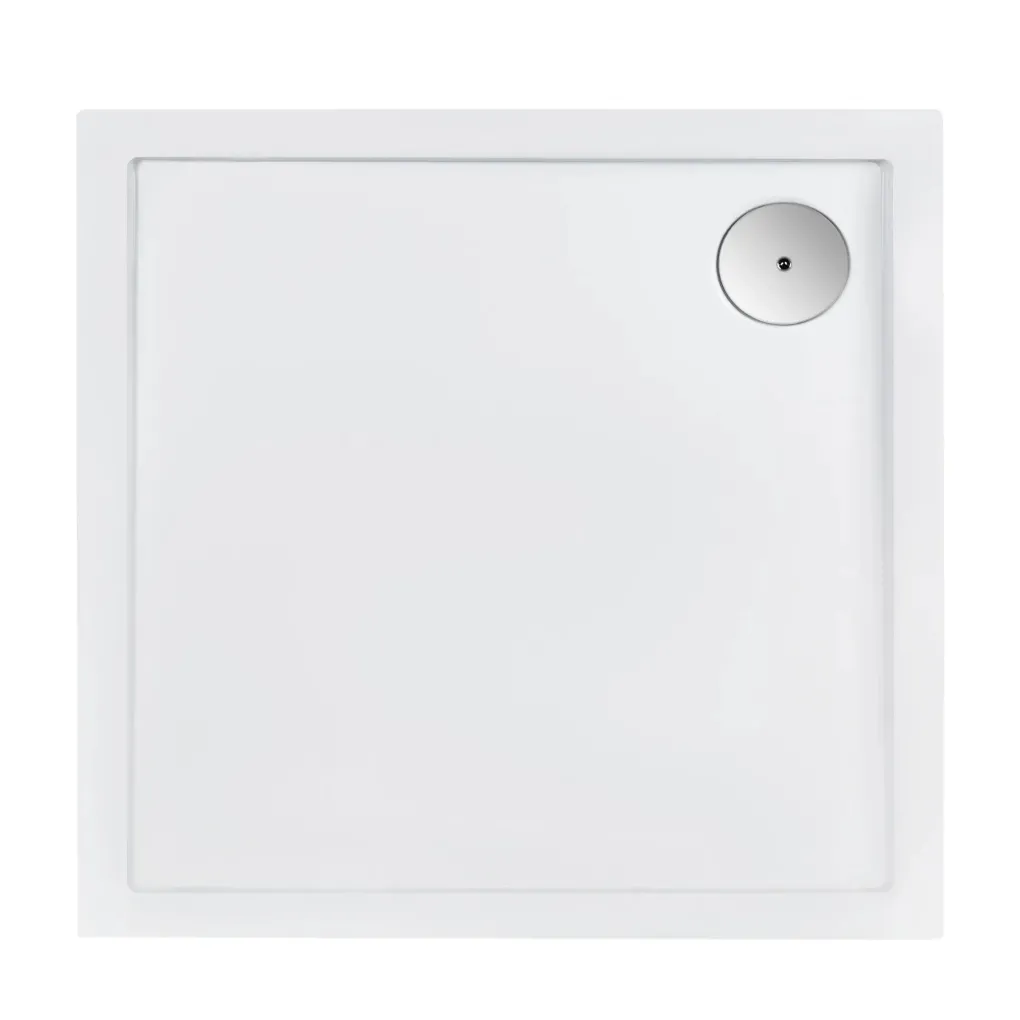 Душовий піддон Qtap Tern 308812C 800x800x120 з сифоном білий (TERN308812C)- Фото 2