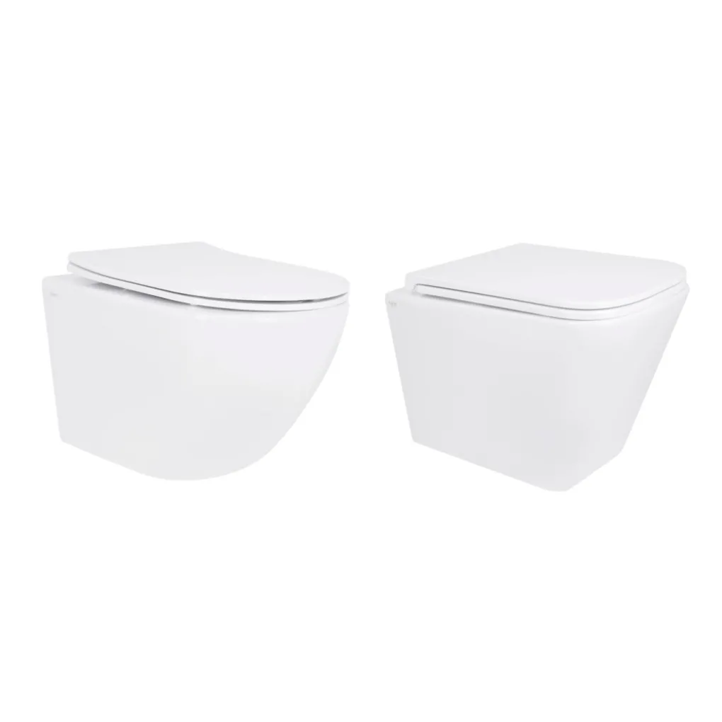 Комплект: Унитаз подвесной Qtap Jay Ultra Quiet + Qtap Tern Ultra Quiet (QT07335177W47924)- Фото 1