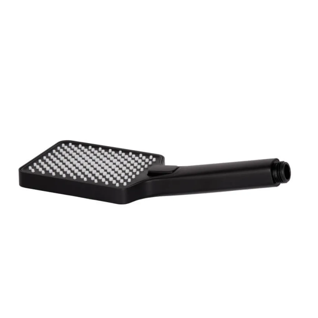 Лейка для ручного душа Qtap Rucni 140x95 Black Matt- Фото 2