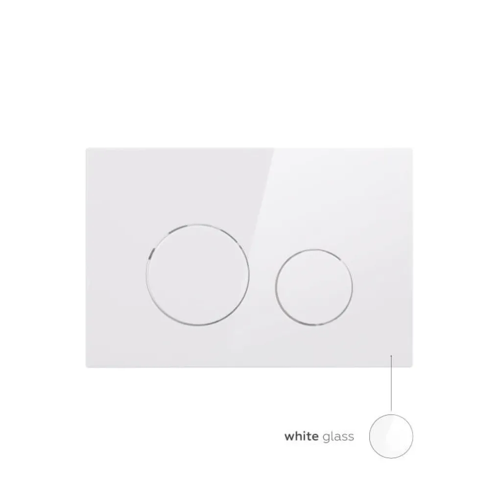 Панель смыва для унитаза Qtap Nest QT0111M11110W- Фото 2