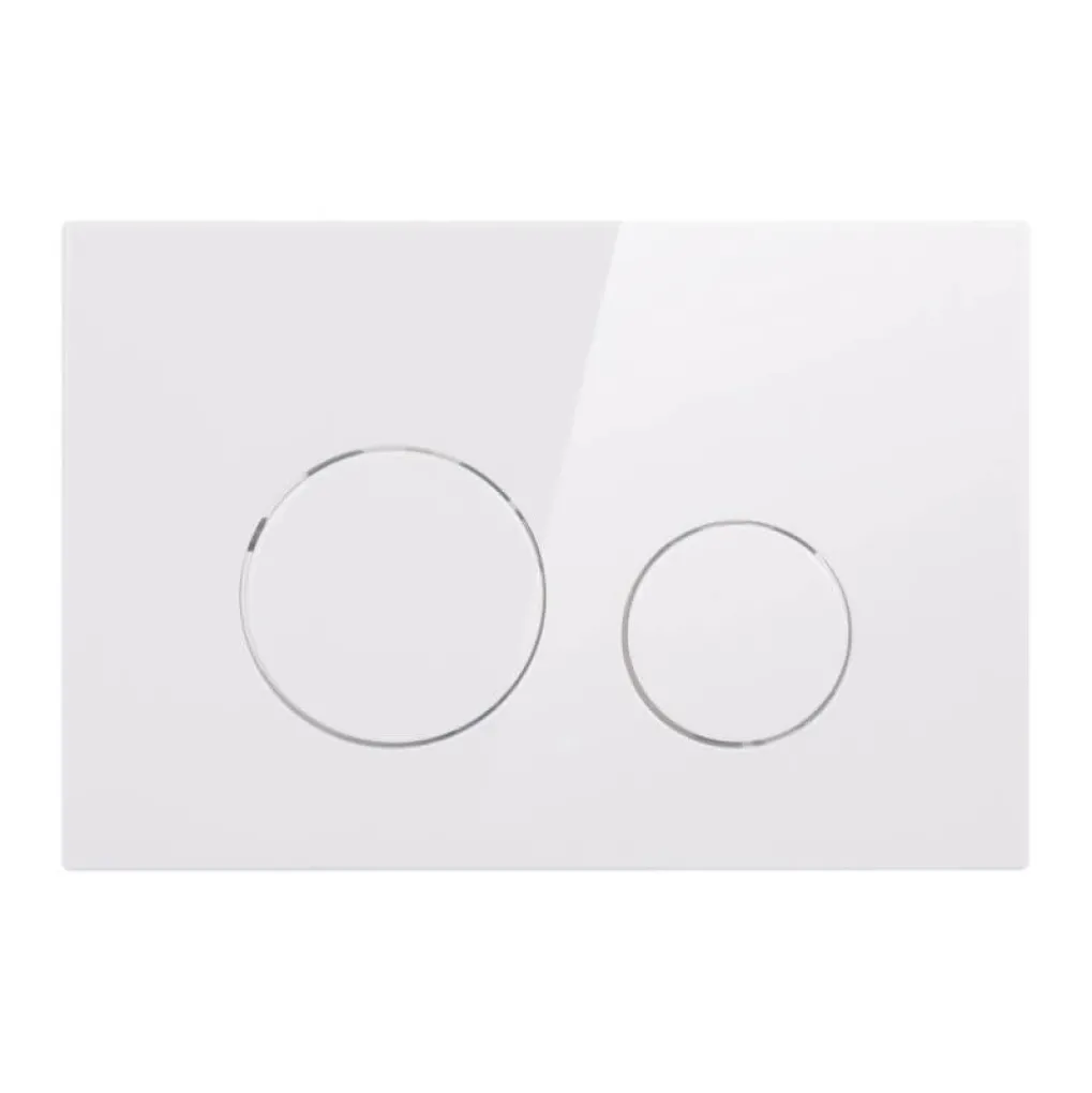 Панель смыва для унитаза Qtap Nest QT0111M11110W- Фото 1