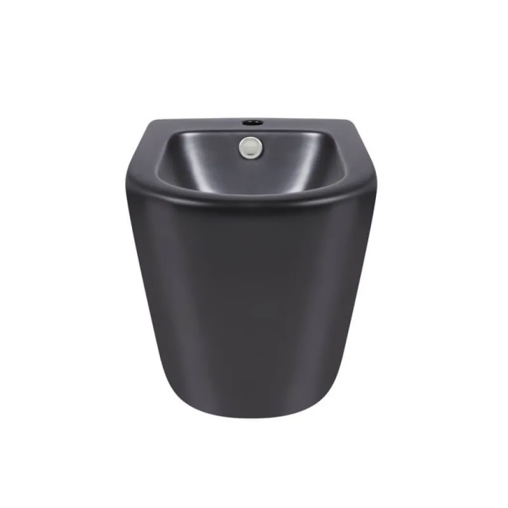 Напольное биде Qtap Robin Matt black (QT13442141CMB)- Фото 4