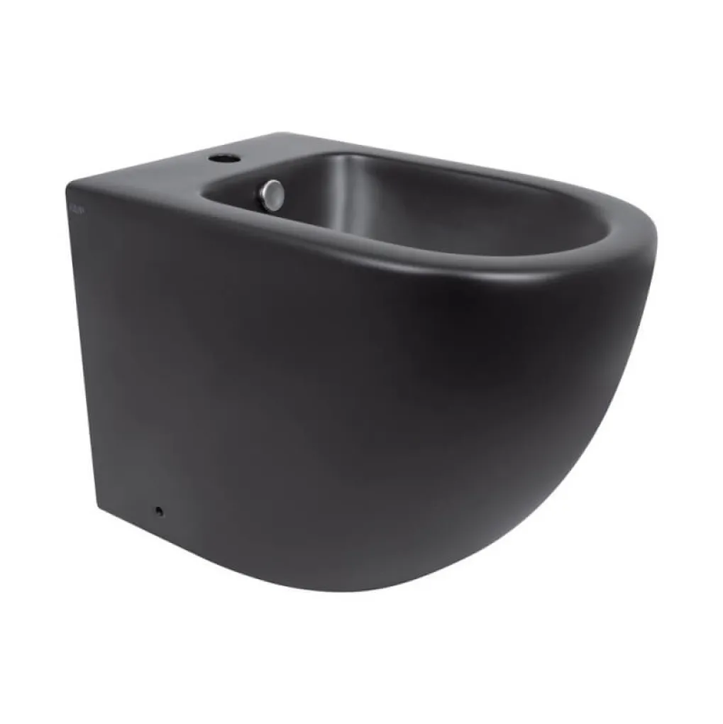 Напольное биде Qtap Robin Matt black (QT13442141CMB)- Фото 1