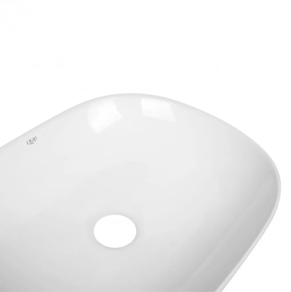 Раковина-чаша накладна Qtap Aquarius 465x375x120 білий (QT21116302W)- Фото 3