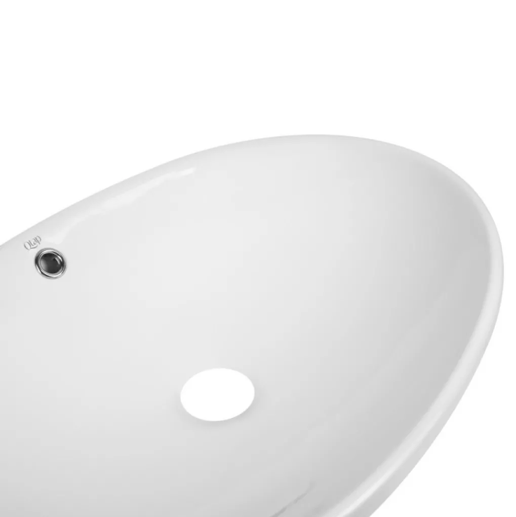 Раковина-чаша накладная Qtap Dove 630x415x160 белый (QT06118168W)- Фото 2
