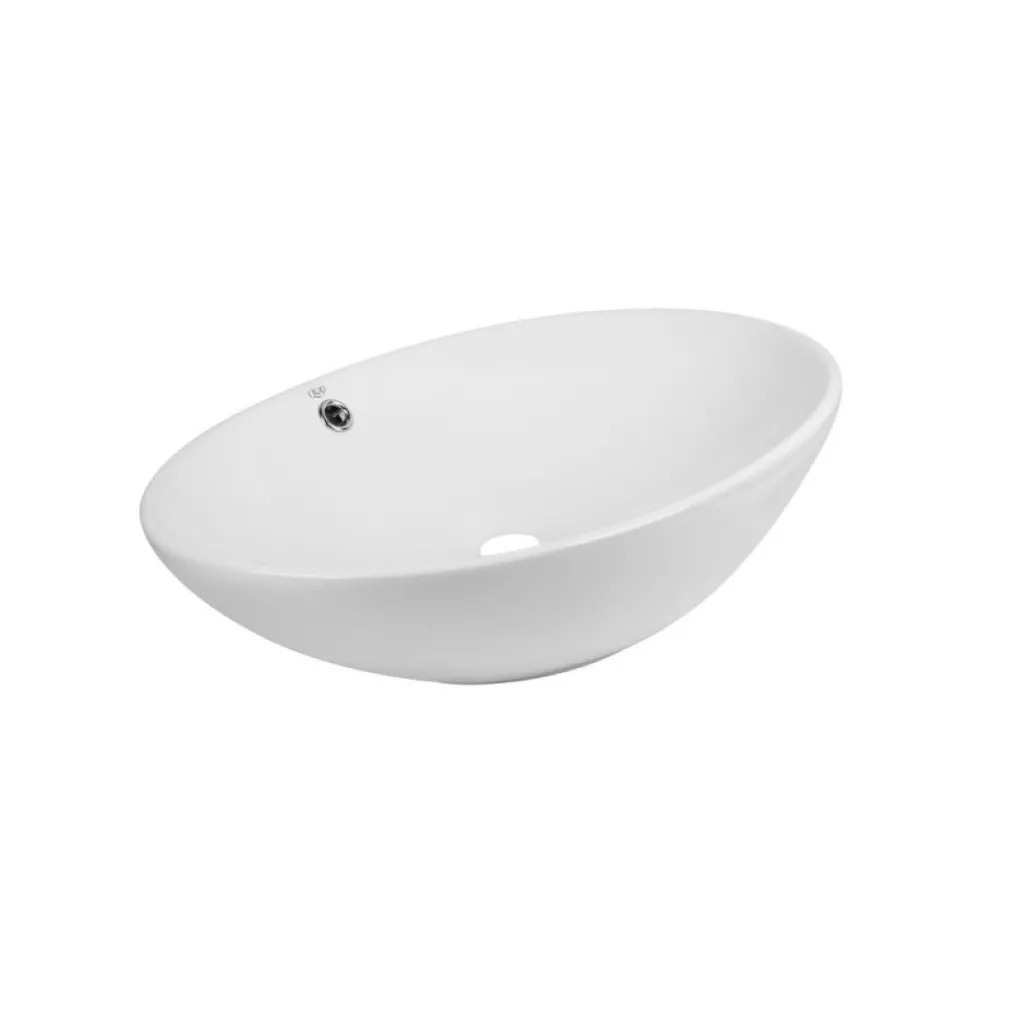 Раковина-чаша накладная Qtap Dove 630x415x160 белый (QT06118168W)- Фото 3