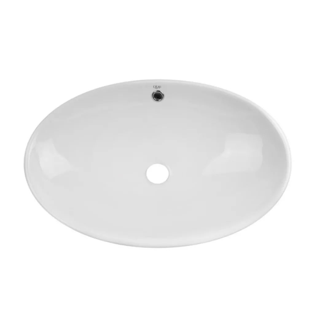 Раковина-чаша накладная Qtap Dove 630x415x160 белый (QT06118168W)- Фото 1