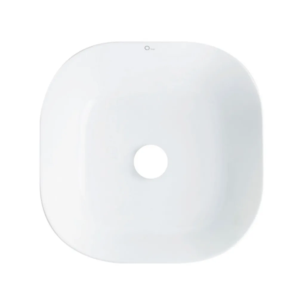 Раковина-чаша накладная Qtap Kolibri 430х430х150 белый (QT1011K396WN)- Фото 1