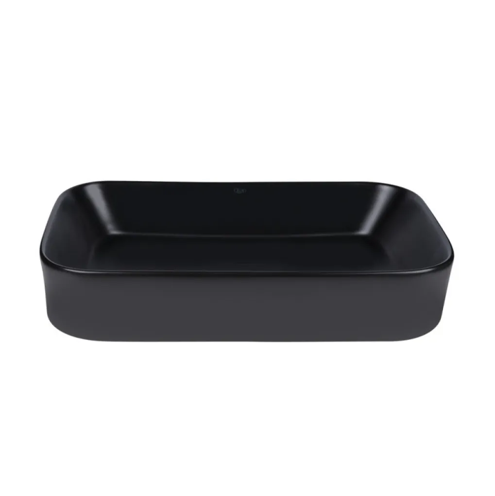 Раковина-чаша накладна Qtap Scorpio 550х390х120 чорний матовий (QT14112243MBN)- Фото 4
