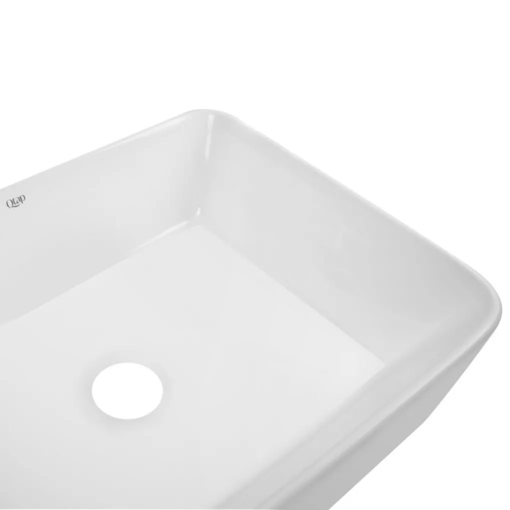 Раковина-чаша накладна Qtap Tern 480х370х135 білий (QT17116069W)- Фото 2