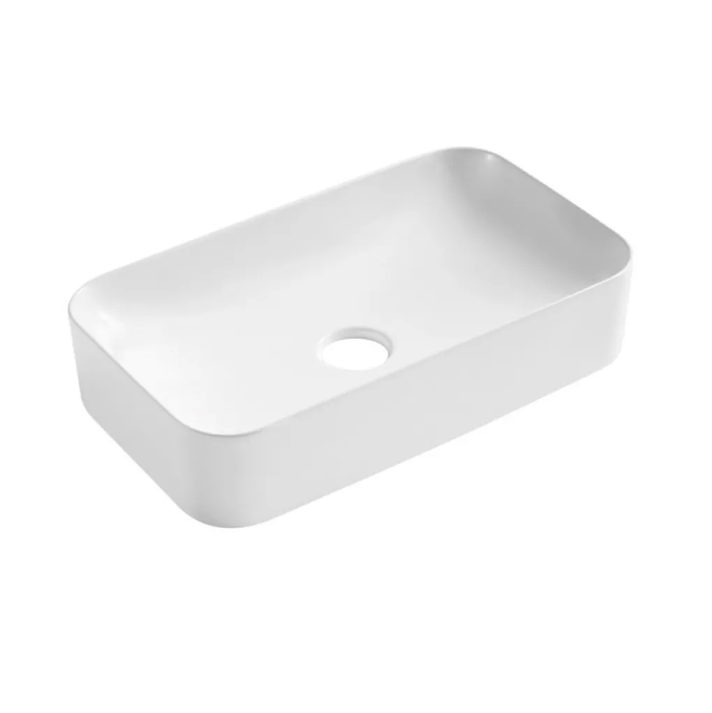 Раковина-чаша накладна Qtap Tern 600x350x135 білий (QT17118140W)- Фото 1