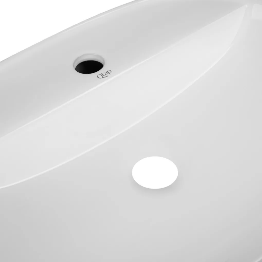 Раковина накладная Qtap Scorpio 600x400x130 белый (QT14118045W)- Фото 2