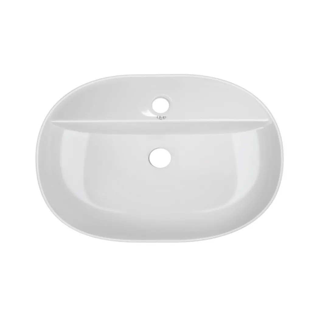 Раковина накладная Qtap Scorpio 600x400x130 белый (QT14118045W)- Фото 1