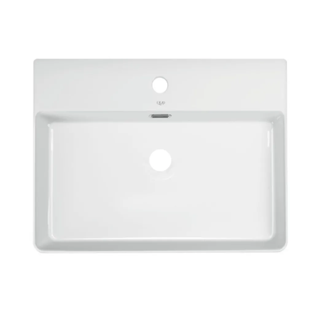 Раковина подвесная Qtap Nando LT 600х420х130 белый (QT12116146W)- Фото 1
