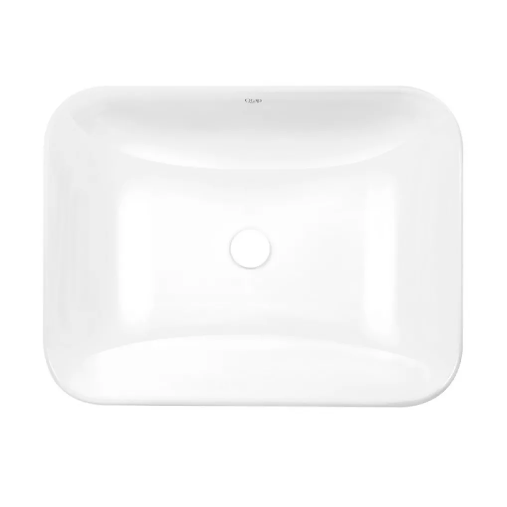 Раковина врезная Qtap Scorpio 500х380х145 белый  (QT1411K490WN)- Фото 1