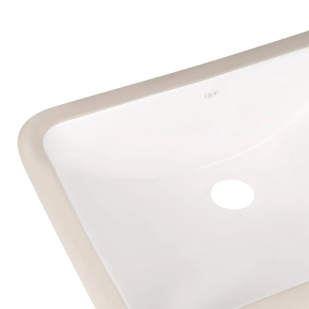 Раковина врізна Qtap Stork 535x365x215 білий (QT1511H0422DW)- Фото 2