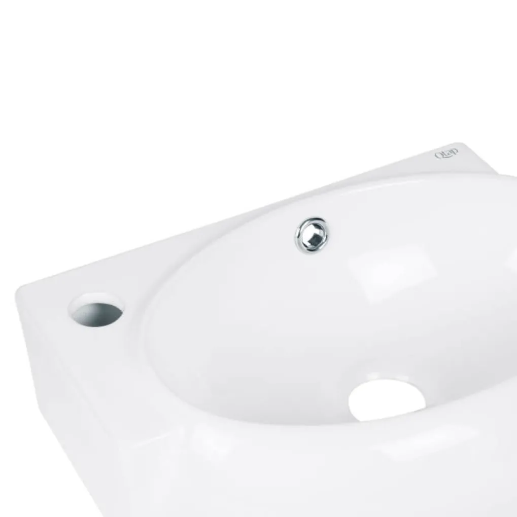 Умывальник Qtap Leo 420x280x150 White QT11111008RW- Фото 2