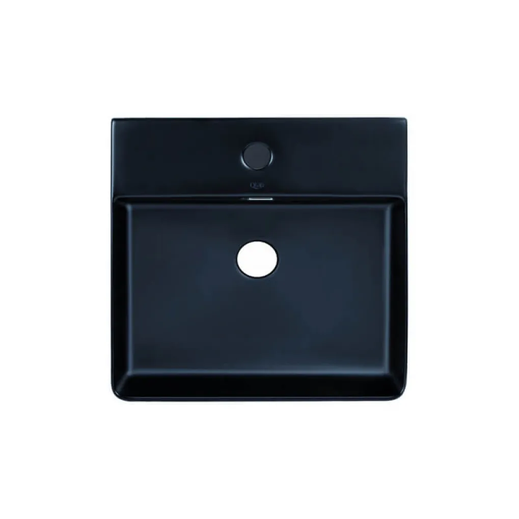 Умывальник Qtap Nando LT 500х420х130 Matt black QT12116146AMB- Фото 1