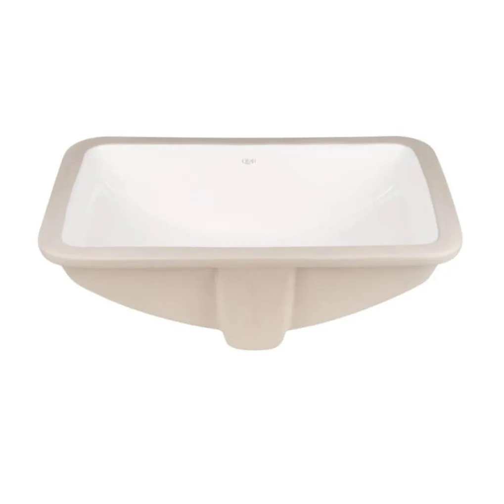 Раковина врізна прамокутна Qtap Stork 530x370x200 мм White + Донний клапан PU02O- Фото 3
