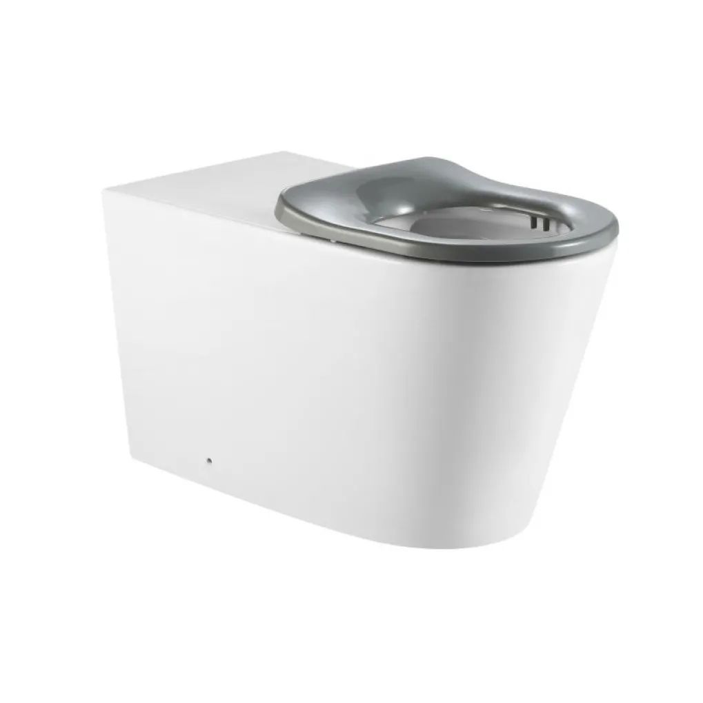 Унітаз підлоговий Qtap Freedom безбачковий з сидінням Soft-close білий (QT22223368W)- Фото 1