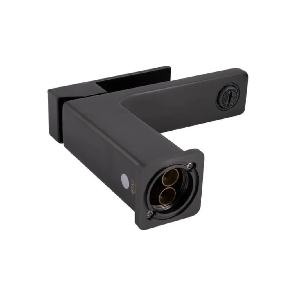 Смеситель для раковины Qtap Gemini Gunmetal Black (QTGEM270GMB45676)- Фото 3