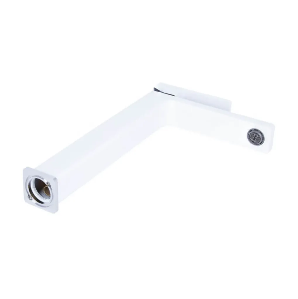 Смеситель для раковины Qtap Gemini высокий Chrome/White (QTGEM269CRW45679)- Фото 3