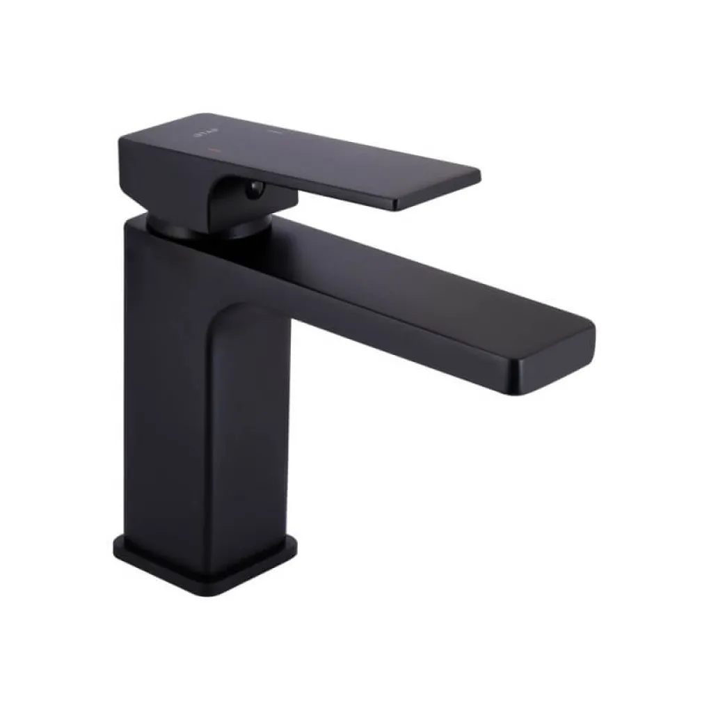 Змішувач для раковини Qtap Gemini з гігієнічним душем Black Matt (QTGEM272BLM45690)- Фото 3