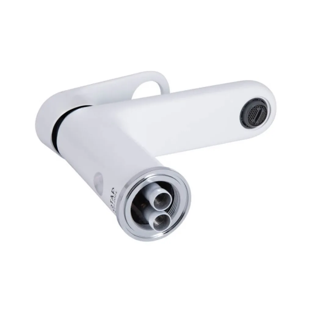 Смеситель для раковины Qtap Jay Chrome/White (QTJAY270CRW45551)- Фото 3