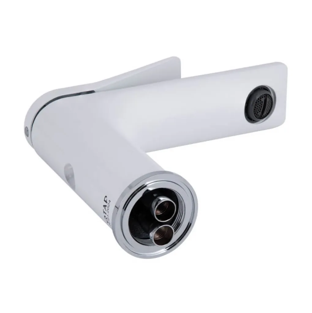 Смеситель для раковины Qtap Presto Chrome/White (QTPRE270CRW45576)- Фото 3