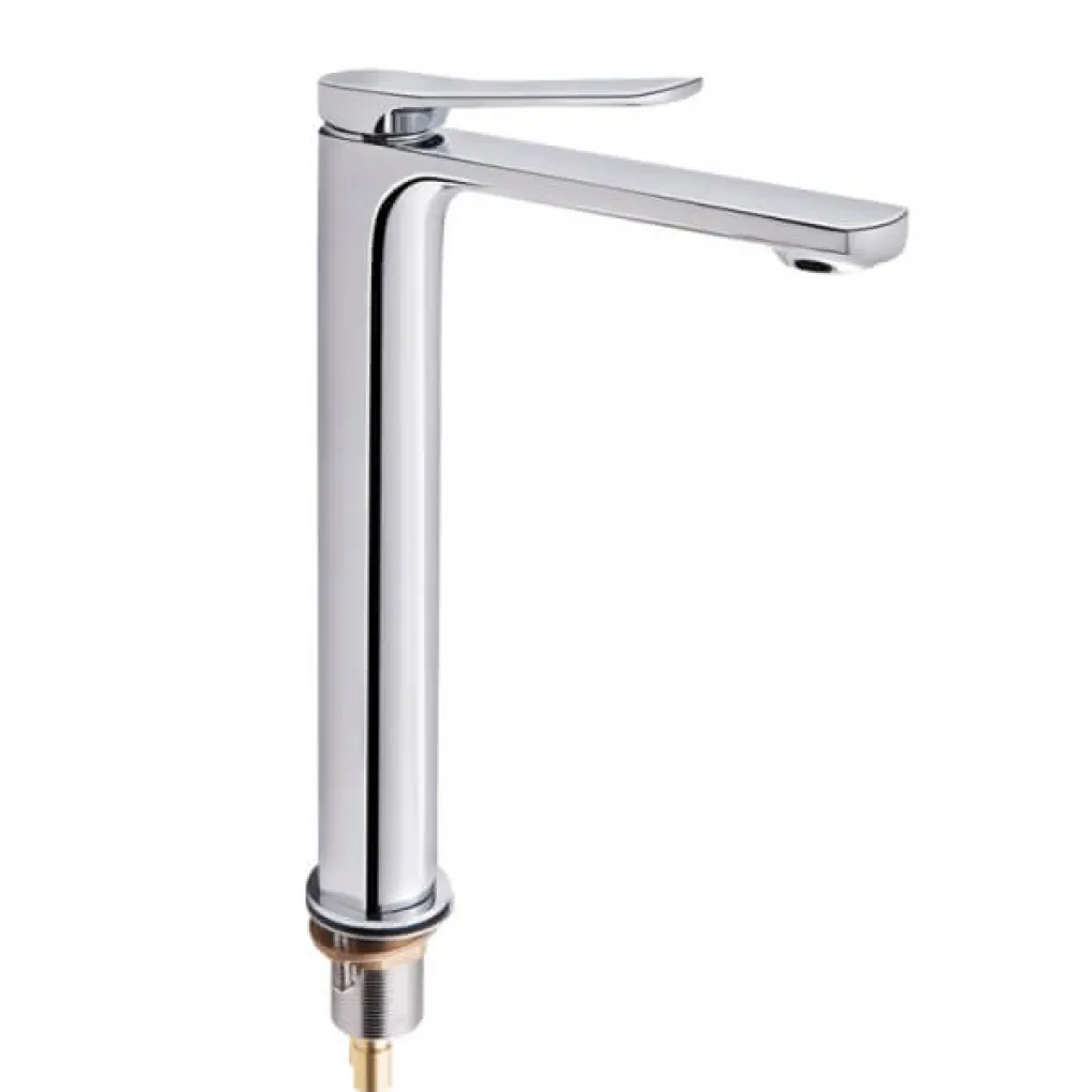 Смеситель для раковины Qtap Slavonice высокий Chrome (QTSLV10H42103C)- Фото 1