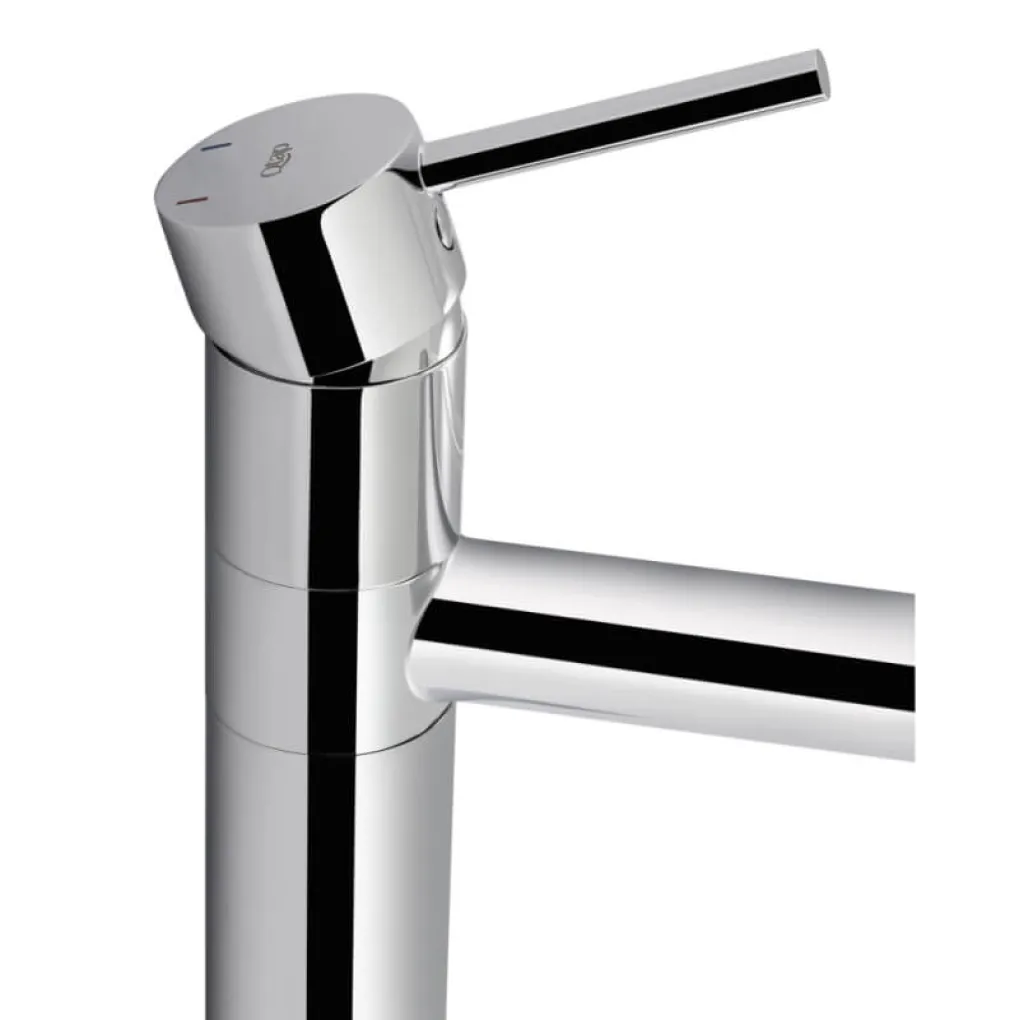 Смеситель для раковины Qtap Spring с поворотным изливом высокий Chrome (QTSPRCRM001XL)- Фото 3