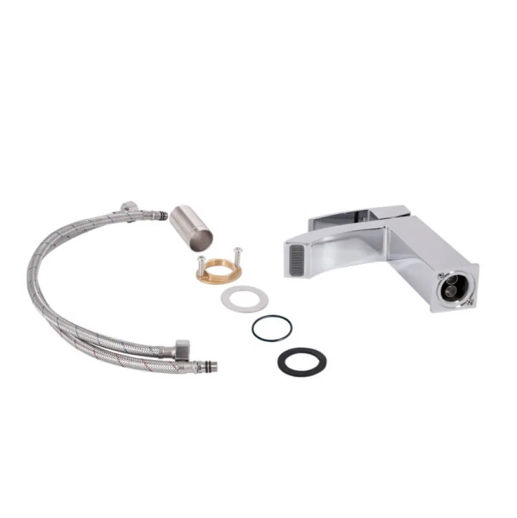 Смеситель для раковины Qtap Swan Cascada Chrome (QTSWA270CRM45564)- Фото 2