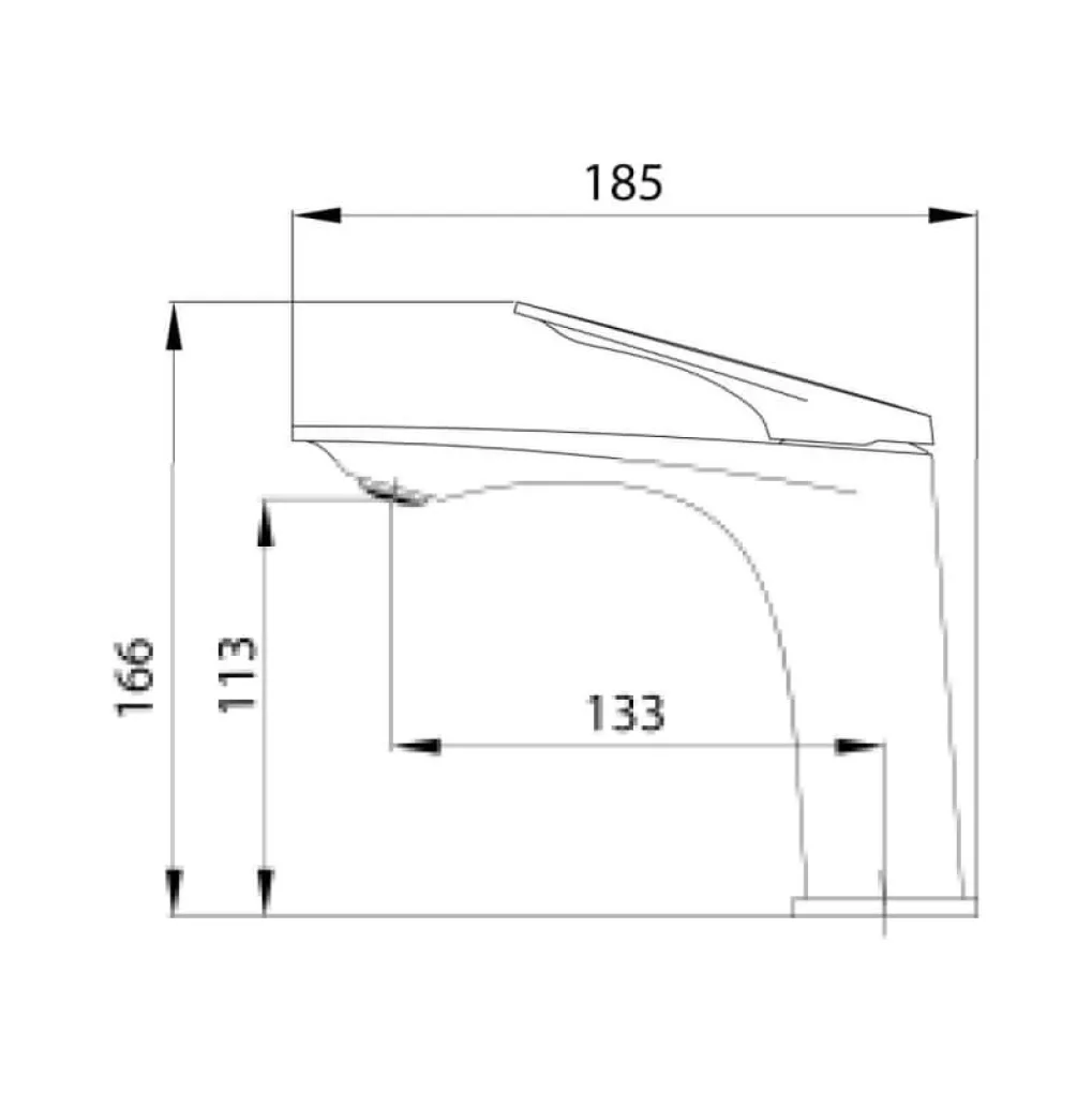 Смеситель для раковины Qtap Vlasta New Chrome (QTVLA270CRM45640)- Фото 4