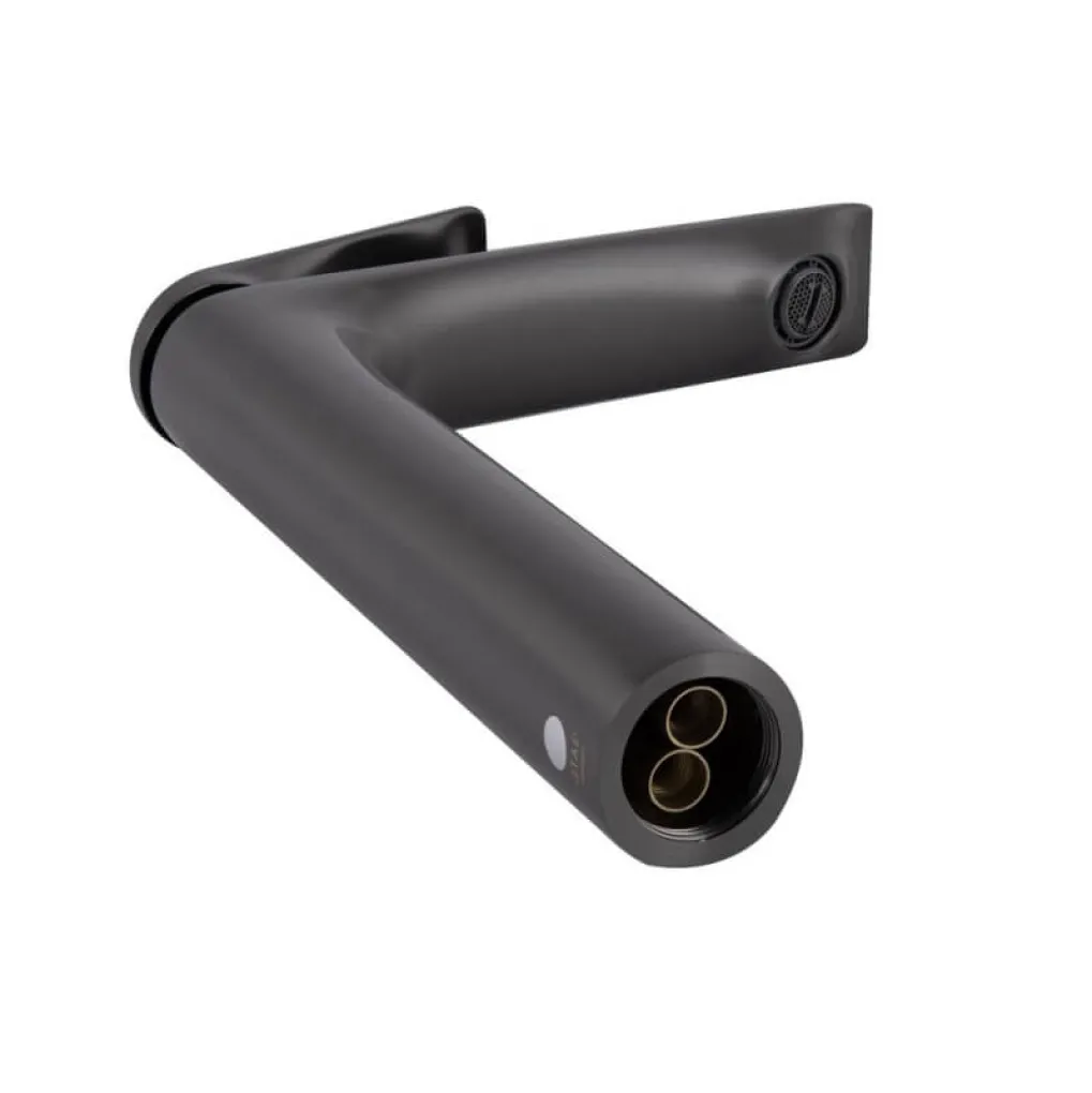 Смеситель для раковины Qtap Vlasta New высокий Gunmetal Black (QTVLA269GMB45653)- Фото 3