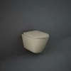 Сиденье с крышкой RAK Ceramics Feeling RSTSC3901514 капучино матовый- Фото 2