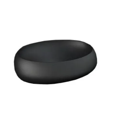 Раковина накладна на стільницю Rak Ceramics Сloud 58x40 см чорний матовий (CLOCT6000504A)