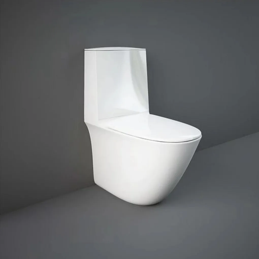Сидіння з кришкою RAK Ceramics Sensation SENSC3901WH білий- Фото 2