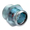 Переходник стальной RM SteelPres 387 Ø18 х 1/2" З оцинкованный (отопление)- Фото 1