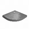 Душовий піддон Radaway Doros A Compact Stone 900x900x115 Антрацит (SDRA9090-05-64S)- Фото 1