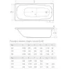 Ванна акриловая Radaway Tesalia 180x80 - Фото 3