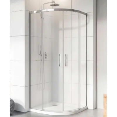 Бокові стінки душової кабіни Radaway Idea PDD 900x2005 хром/прозоре