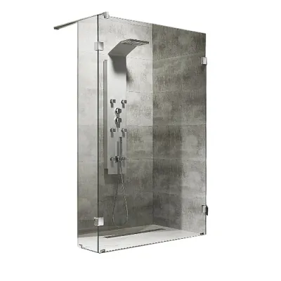 Душевая кабина Radaway Walk-in Modo SW II 1700x2050 хром/прозрачное (360170-01-01N/362000)