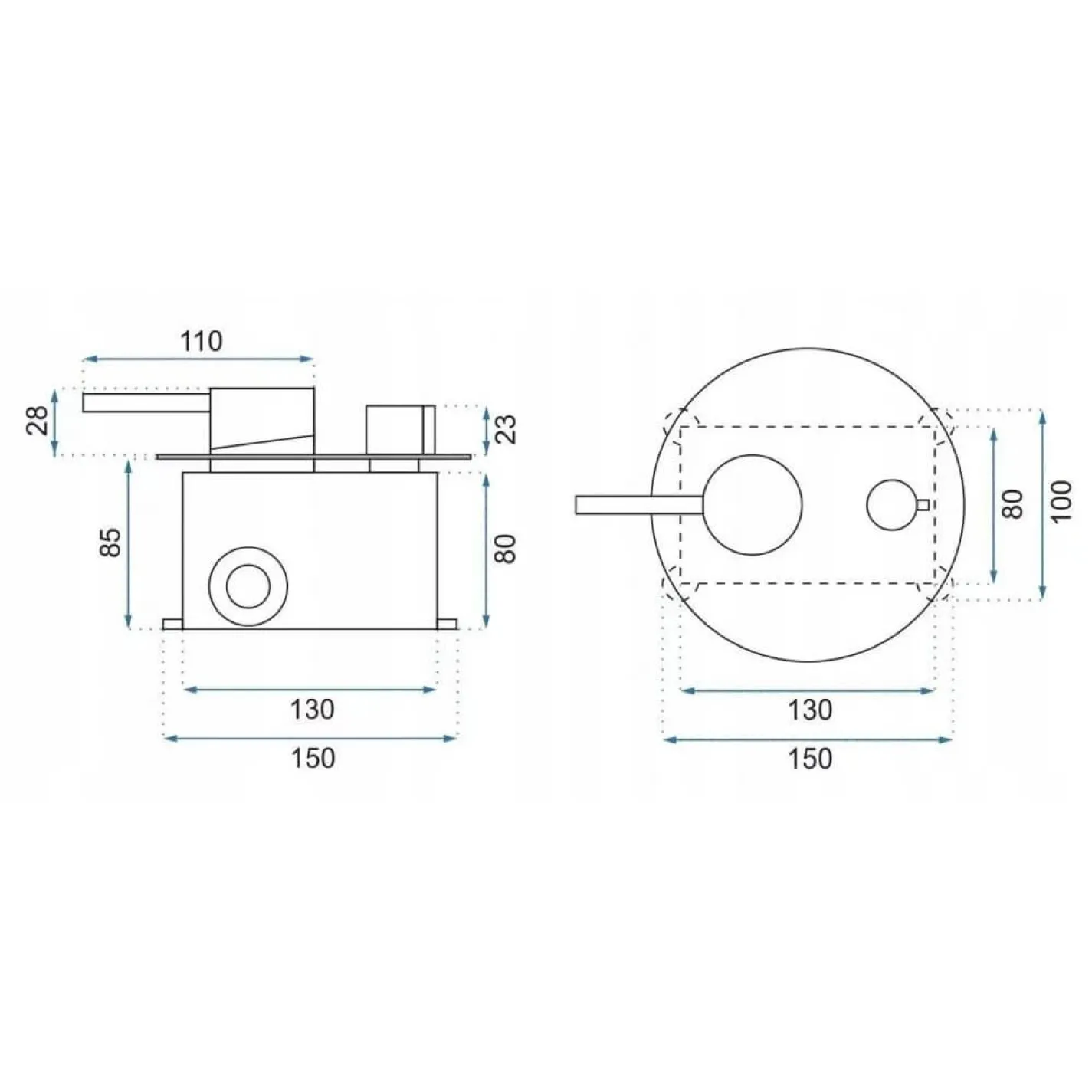 Душовий гарнітур Rea Lungo білий + Box (Rea-P6611) - Фото 8