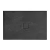 Душевой поддон Rea 90x120х3 см, прямоугольный, черный- Фото 1