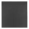 Душовий піддон Rea Bazalt 90x90, чорний (REA-K3307)- Фото 1