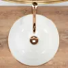 Раковина накладна Rea Stella Rose Gold Edge білий (REA-U7444)- Фото 3